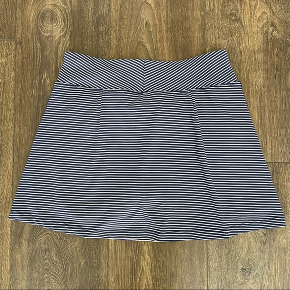 Title Nine Dream Skort Navy Stripe - Picture 8 of 12